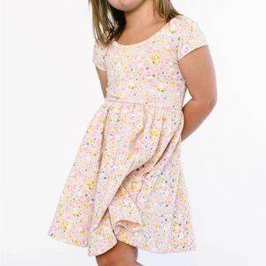 Alice + Ames The Summer Sleeve Ballet Dress in Summer Terrazzo